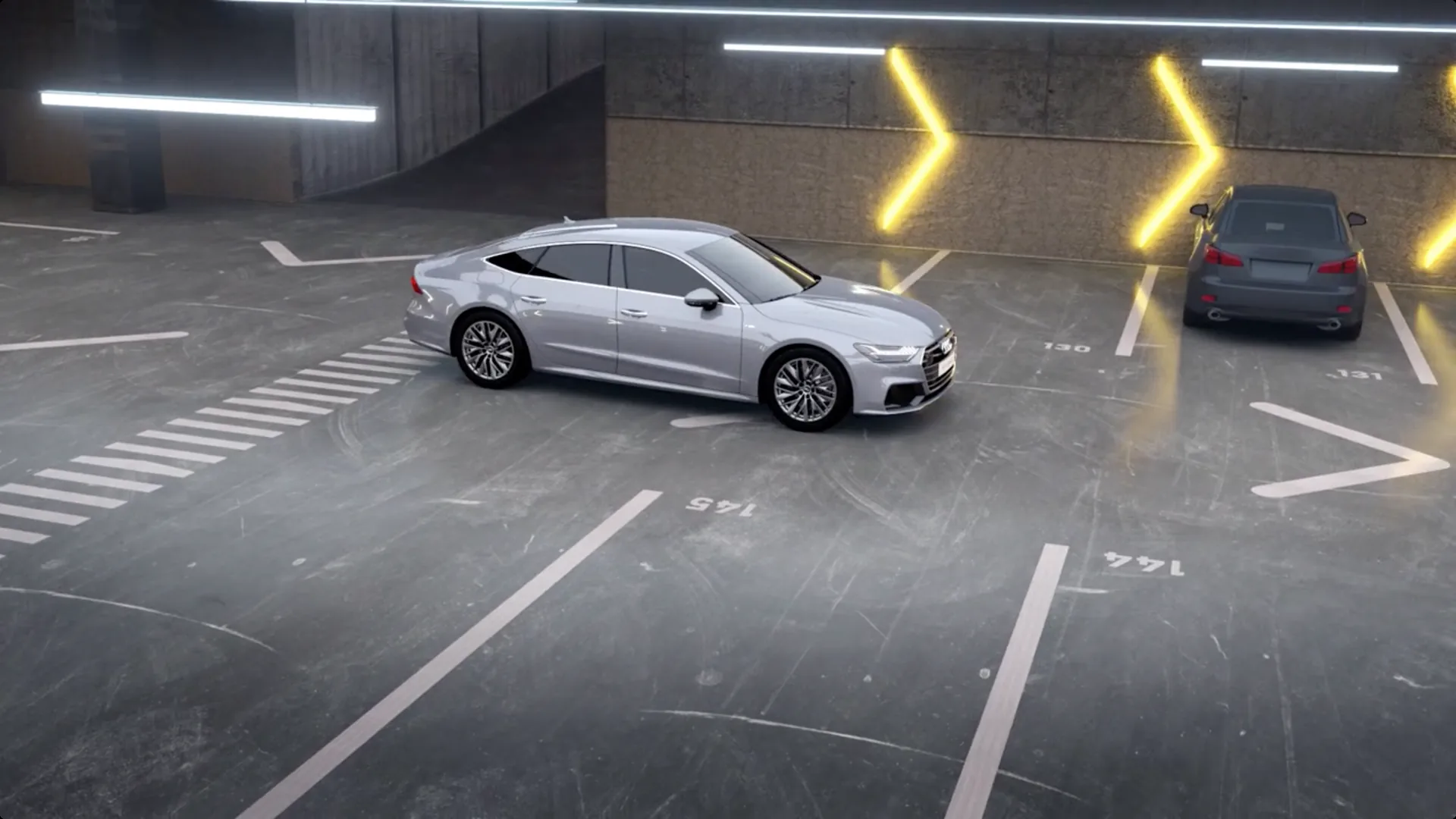 Audi — A7 — Lenktechnologie & Parken