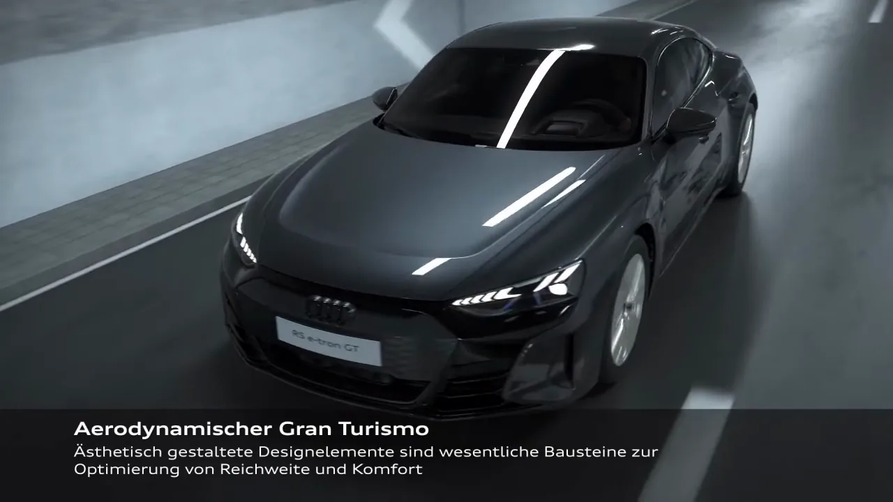 Audi — e-tron GT — Aerodynamik