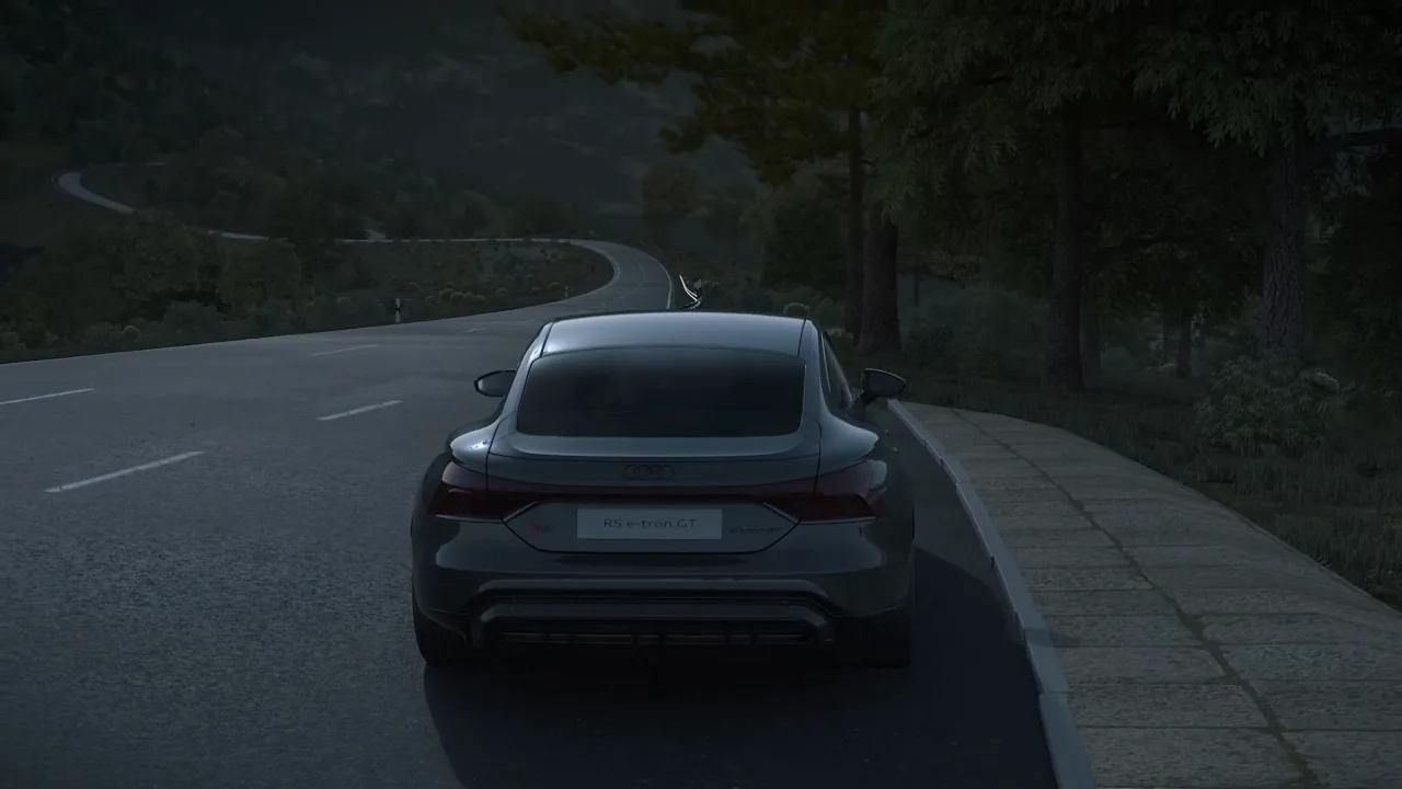 Audi — e-tron GT — Lichttechnologie